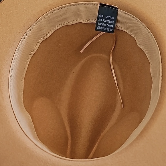 Lisianthus Women Belt Buckle Fedora Hat Camel main image 6